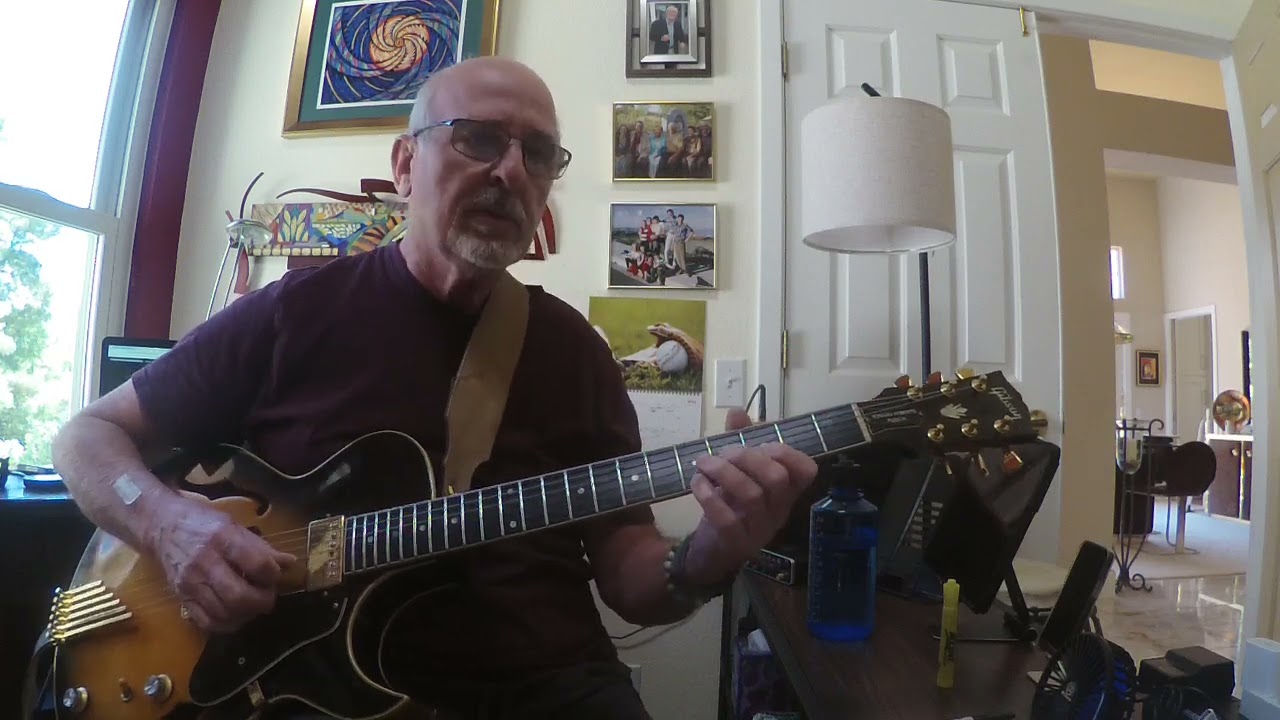 G Blues inspired by Tomo Fujita, Guitar Wisdom arranged/played by Ken Stewart