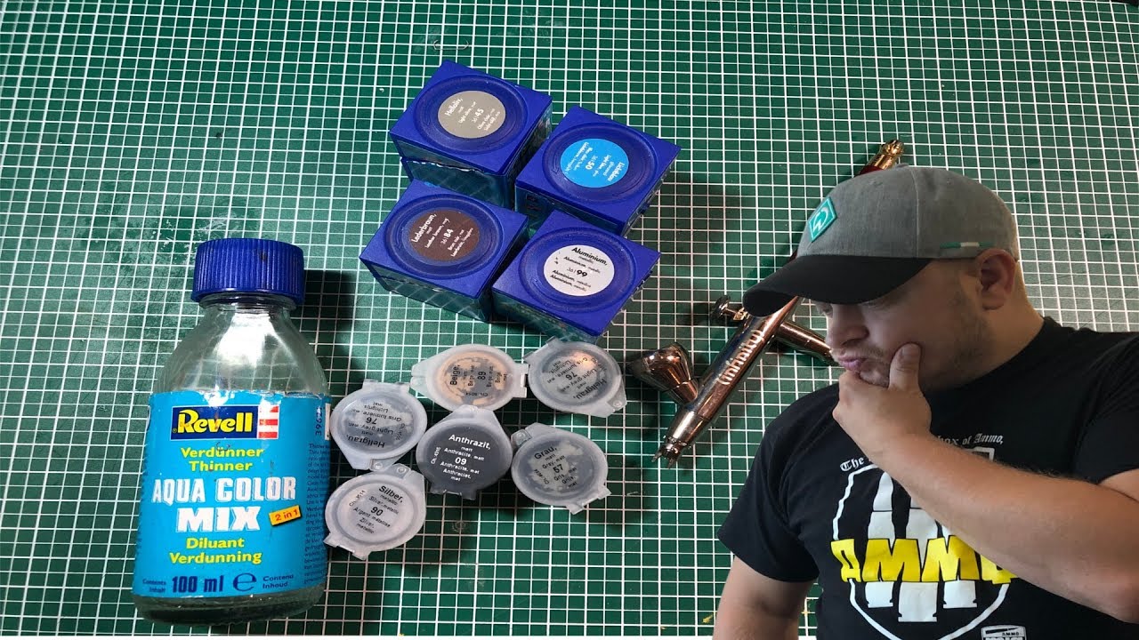 Revell Aqua Color und Airbrush? Geht das????