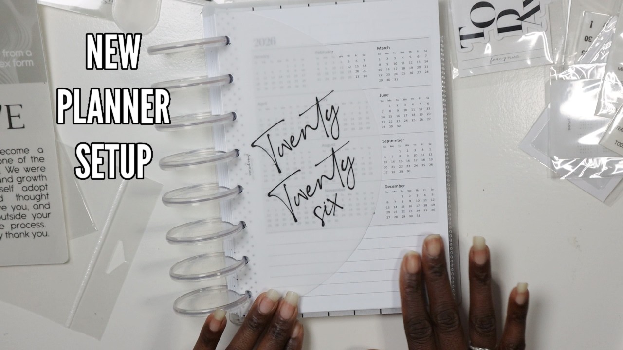 UNBOXING the planner is about to change my life