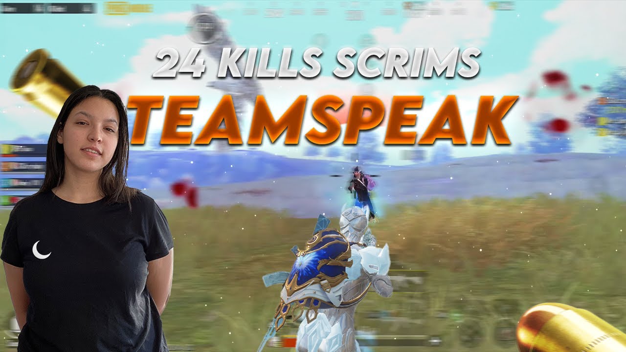 TEAMSPEAK 24 KILLS SCRIMS - PUBG MOBILE