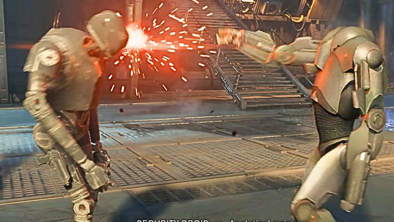 Супер Боевой дроид B2 VS Дроид-охранник KX - STAR WARS JEDI SURVIVOR