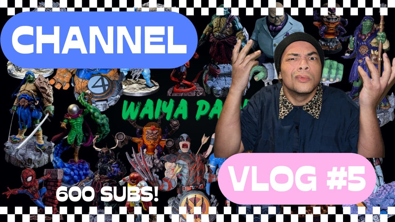 Channel Vlog #5 600 SUBS! and future projects