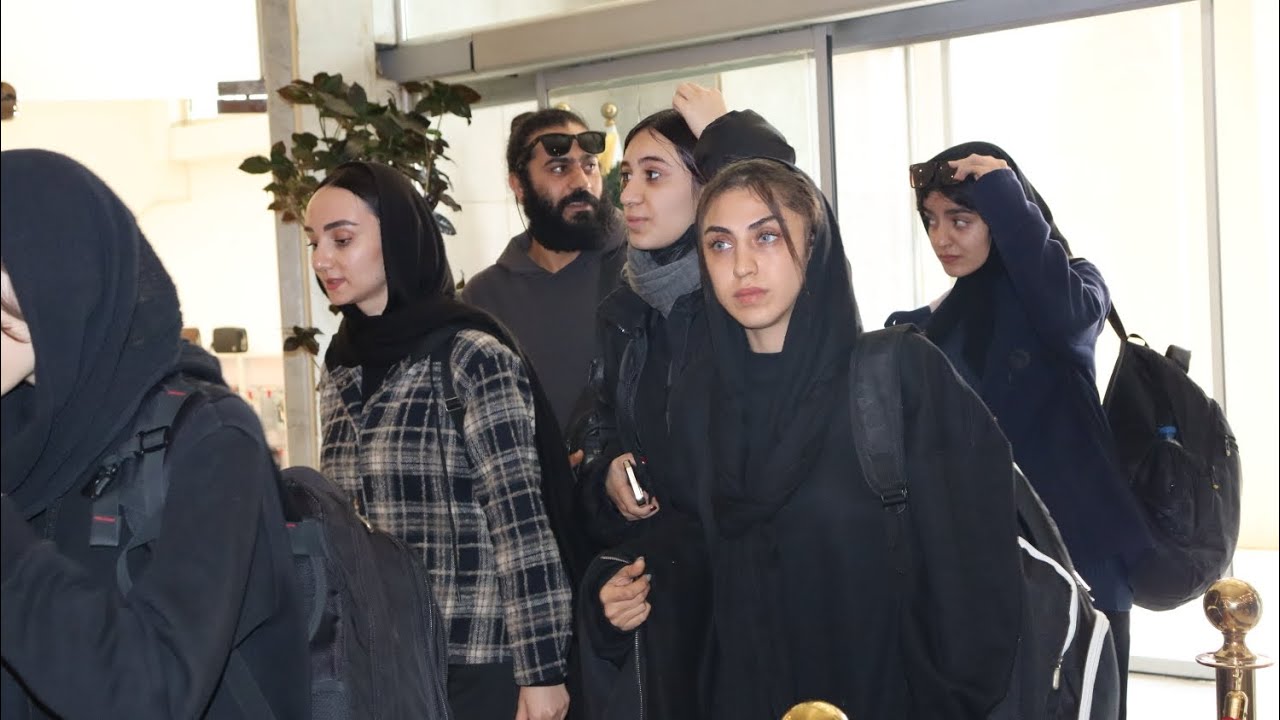 وصول الضيوف من الدول العربية المشاركة في مهرجان بغداد الدولي للمسرح 5 في فندق المنصور