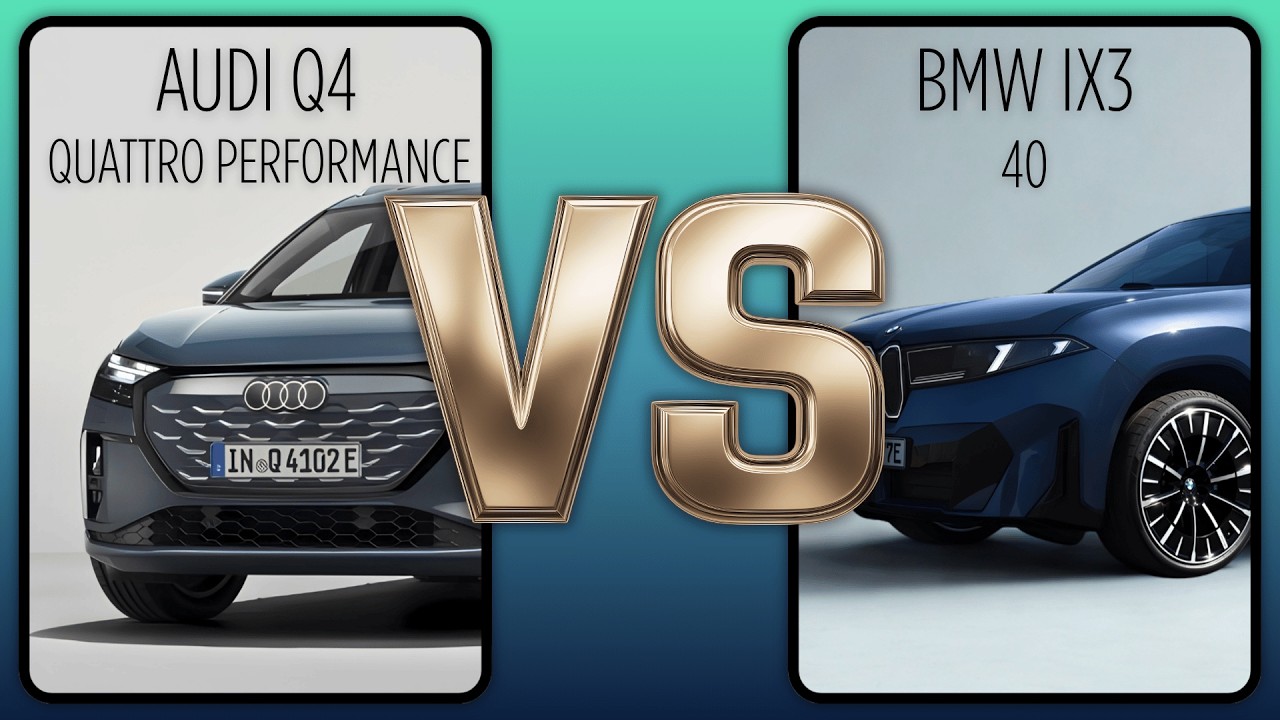 Audi Q4 (2026 facelift) vs BMW iX3 Neue Klasse /// 𝗦𝗣𝗘𝗖𝗦 𝗕𝗔𝗧𝗧𝗟𝗘