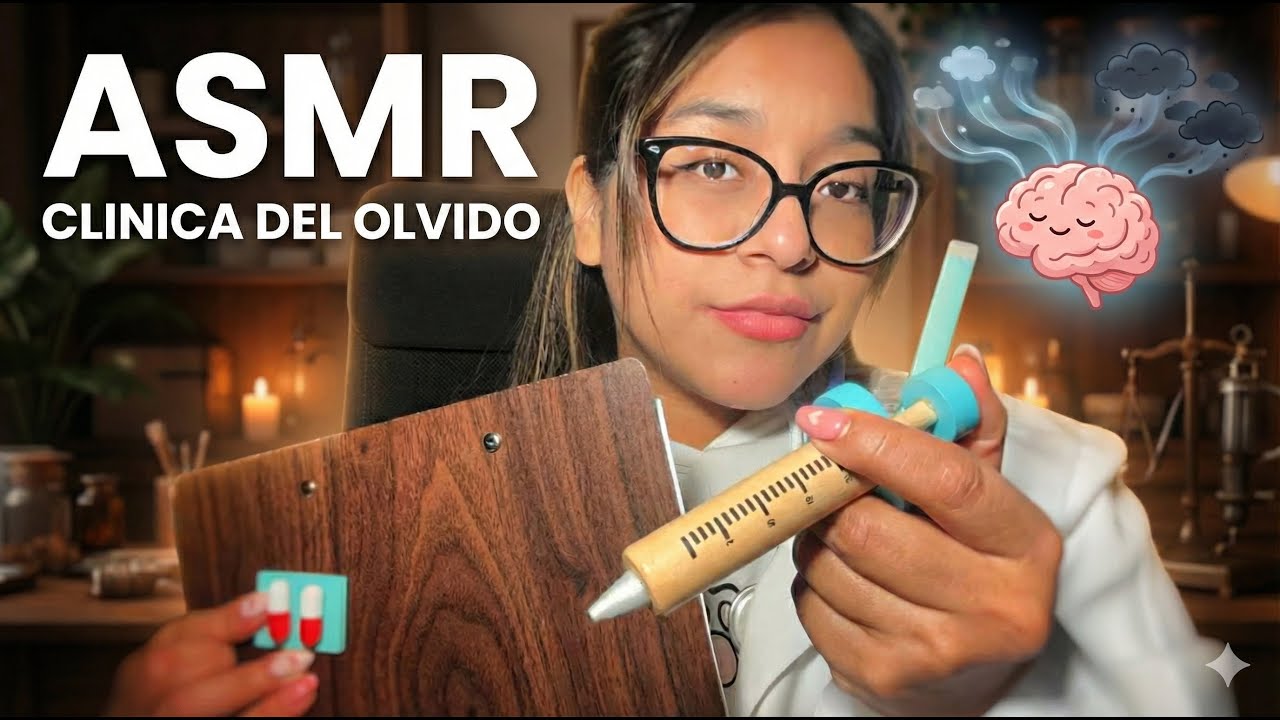 ASMR en ESPAÑOL | Clínica del OLVIDO 🧠 | SUSURROS, Atención Personal y RELAJACION Profunda ✨