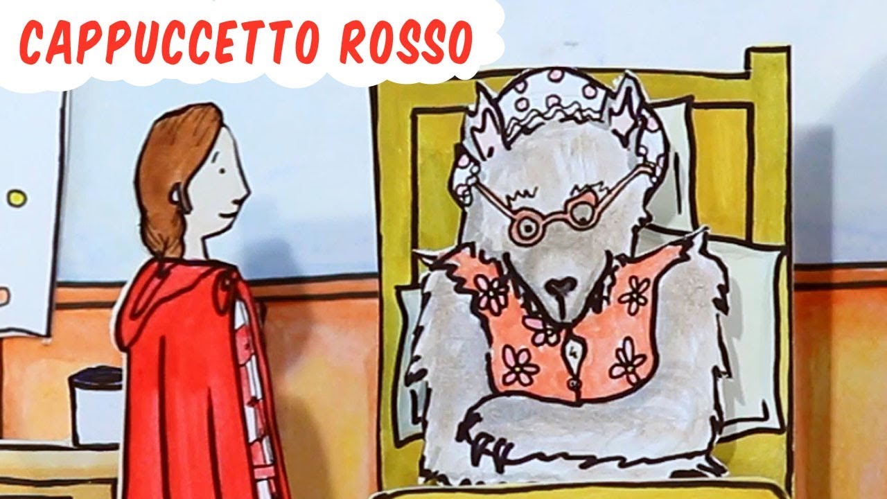 Cappuccetto rosso e il lupo cattivo - Favole & Fiabe per bambini CARTONI ANIMATI