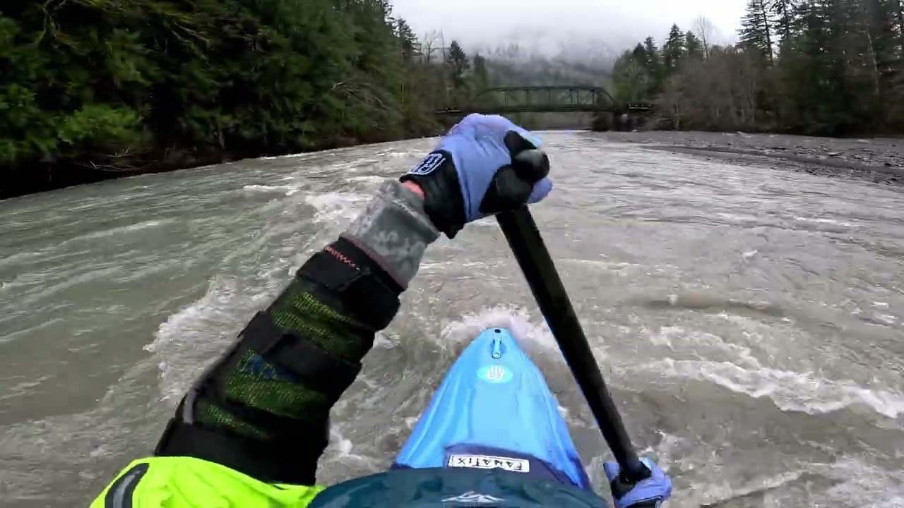 Post 100 year flood North Fork Nooksack Glacier to Boulder
