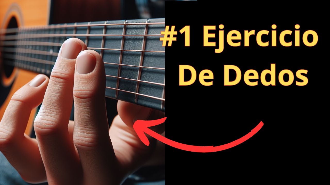 Dedos MÁS RÁPIDOS EN 1 SEMANA Ejercicio # 1 Para Guitarra.