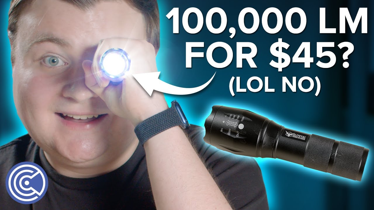 EliteTac Scam: World’s Brightest Flashlight? - Krazy Ken’s Tech Talk