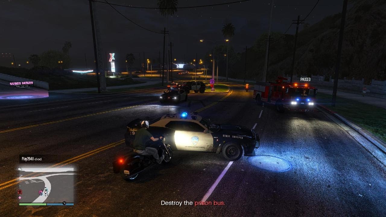 🚔🌌🏞State Troopers Night To Morning Shift Activities! #gtaonline #gta5 #gta #cops #police