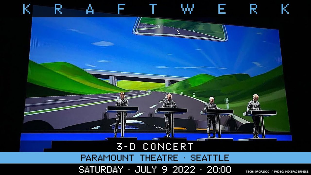 Kraftwerk - Paramount Theatre, Seattle, 2022-07-09