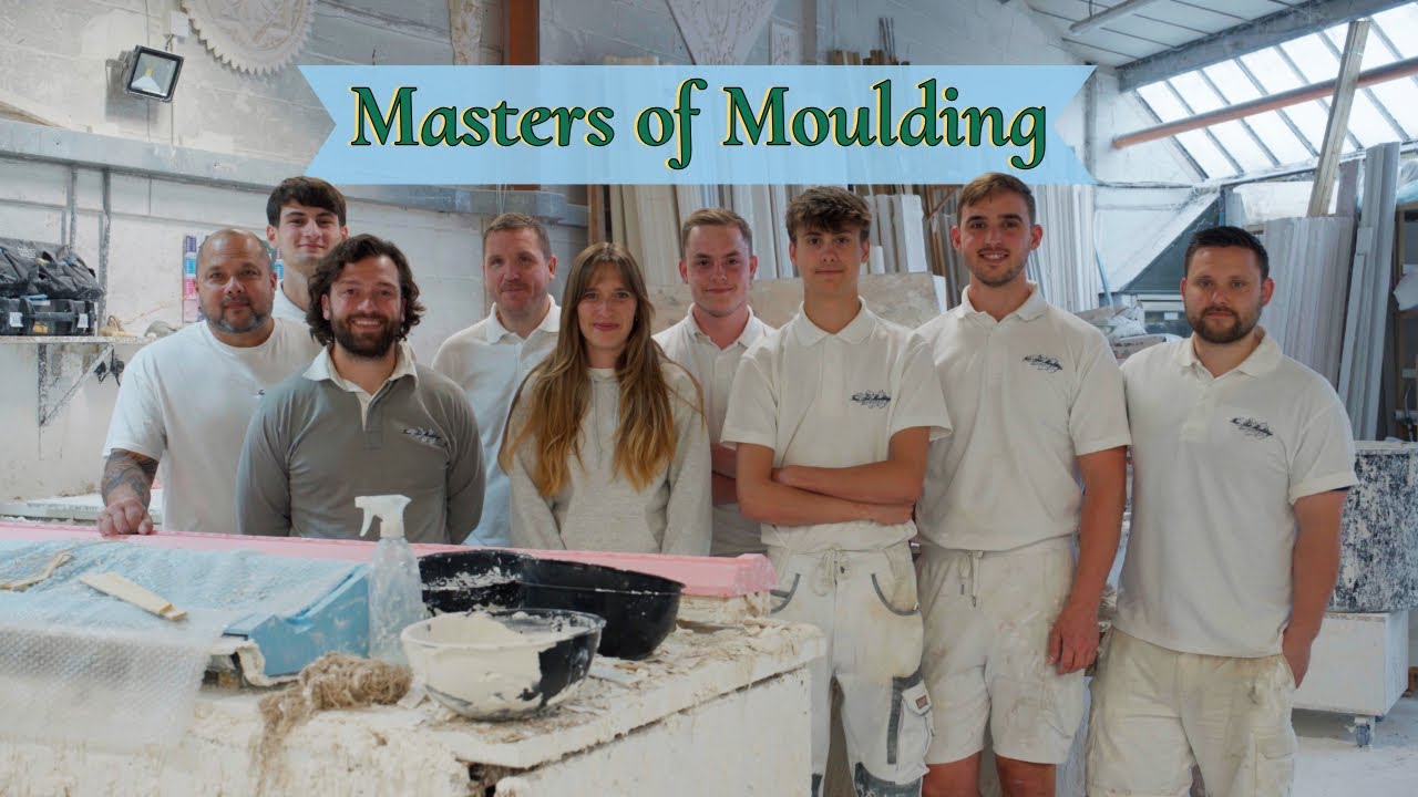 Masterful Plasterwork with Fine Art Mouldings
