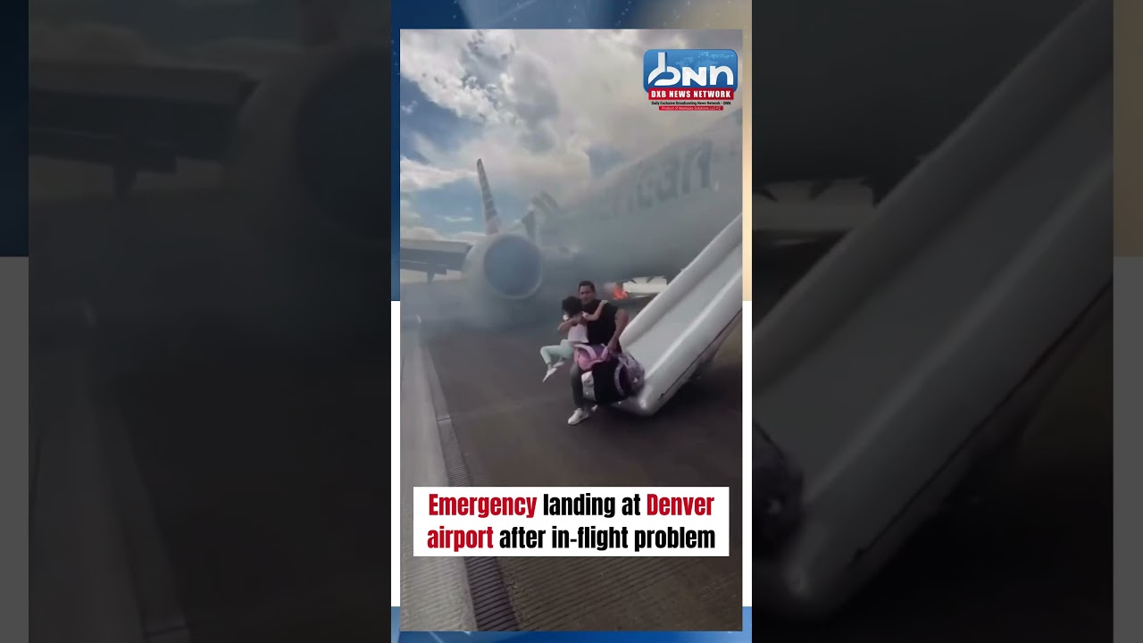 American Airlines Emergency Landing Denver Airport Onboard Issue