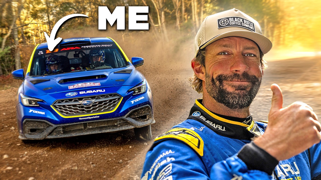 My WILD Ride with Travis Pastrana in his Subaru Rally Car...