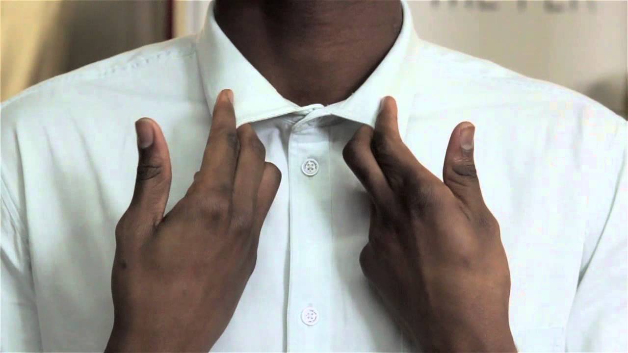 The Difference Between a Straight Collar & Spread Collar Shirt : Classy Style