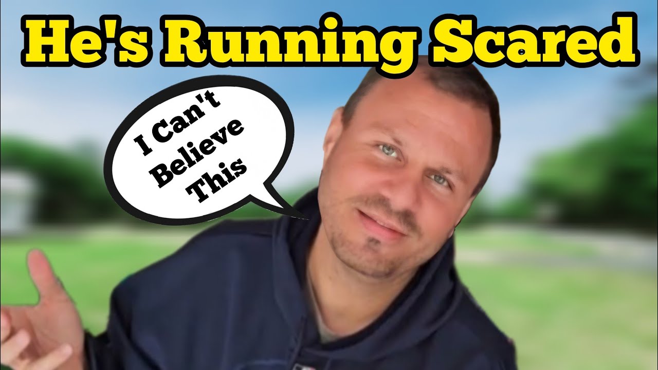 HE'S RUNNING SCARED Inside The Abandoned Storage Unit
