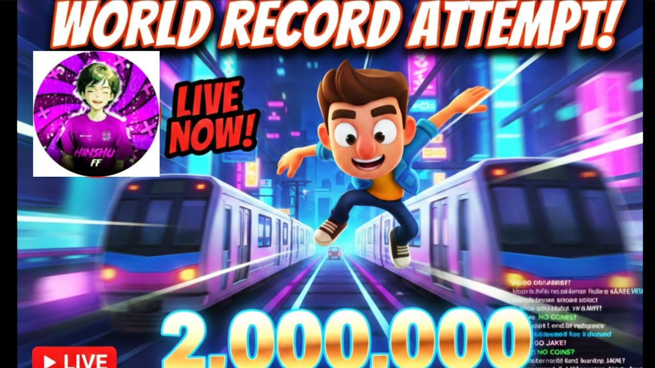 Subway Surf game live stream new record || high' score | subway surf Live stream #25