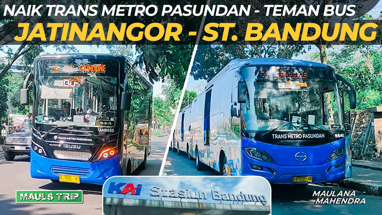 Tutorial Dari Jatinangor ke Stasiun Bandung Naik Trans Metro Pasundan Cuma Rp4.900,-