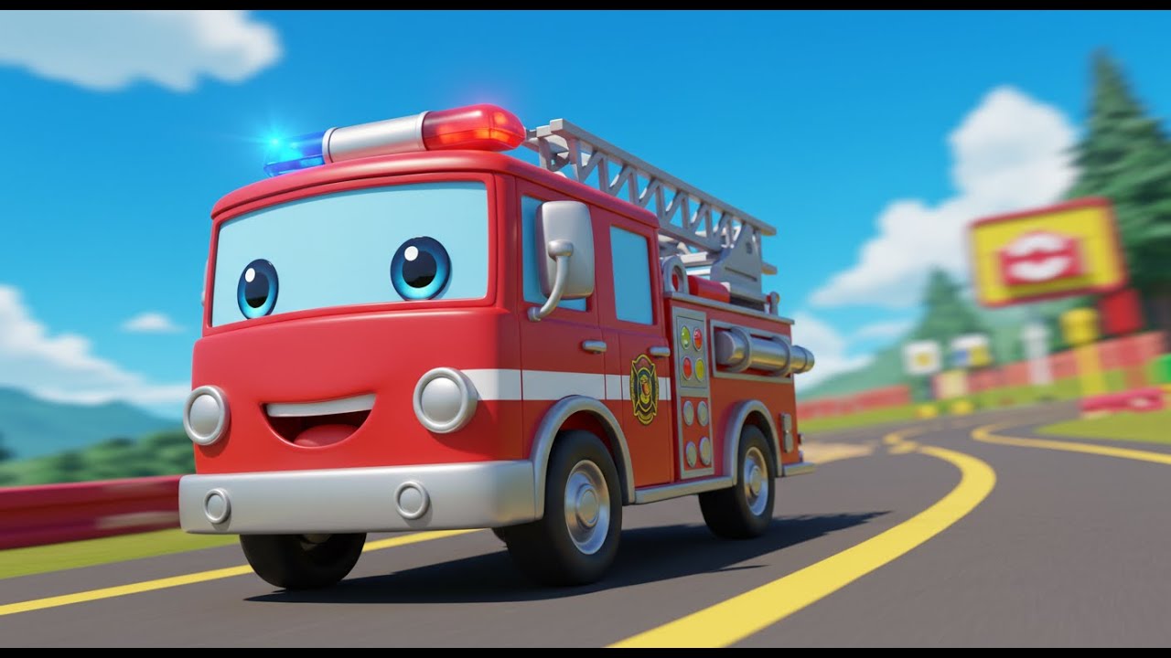 ¡Supercamión de Bomberos! 🚒💨 | Canción Infantil Divertida y Heroica
