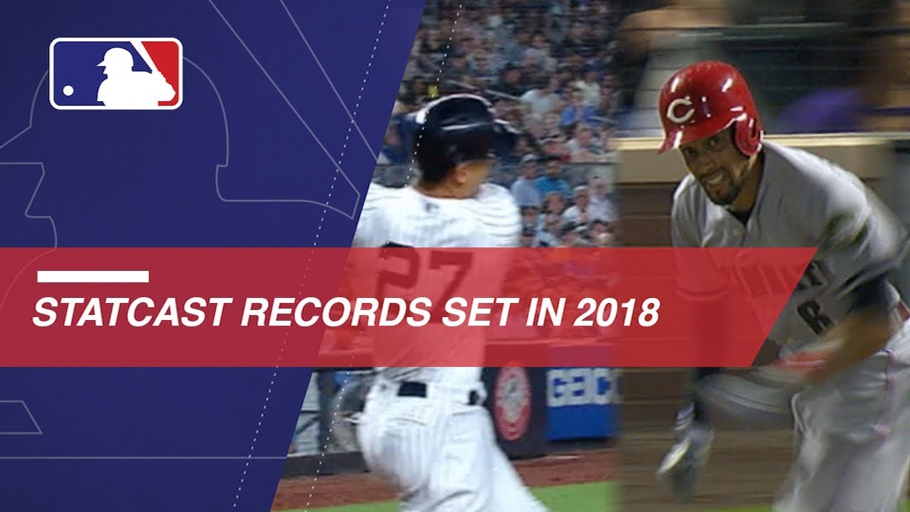 Record-breaking Statcast moments from the 2018 season