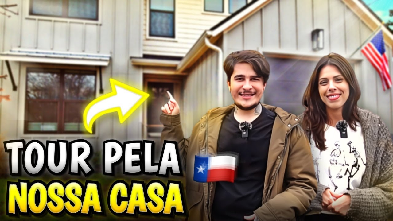 TOUR na Nossa CASA NOVA no Texas, EUA &ndash; TODA MOBILIADA!