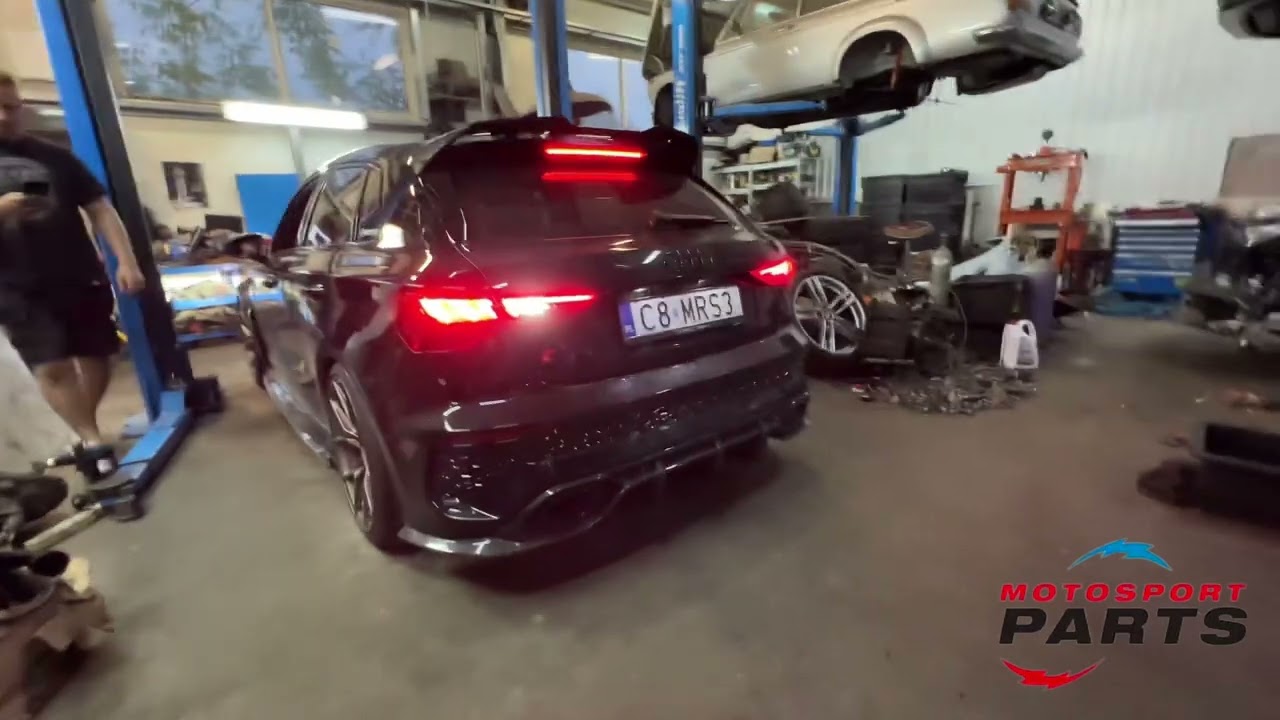 RS3 8Y huge mods! IC, DP, Intake, cat back, wheels