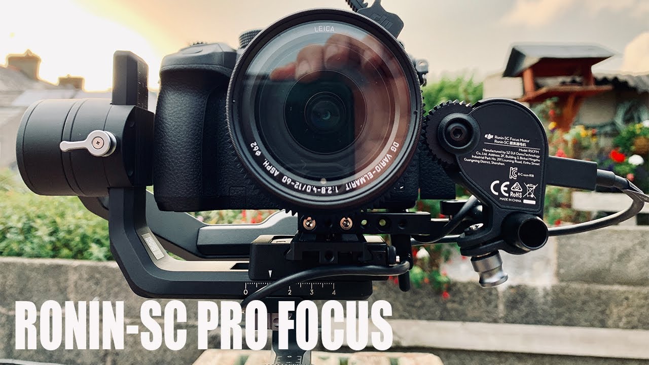 DJI RONIN-SC PRO FOCUS MOTOR SETUP AND DEMO ON PANASONIC GH5