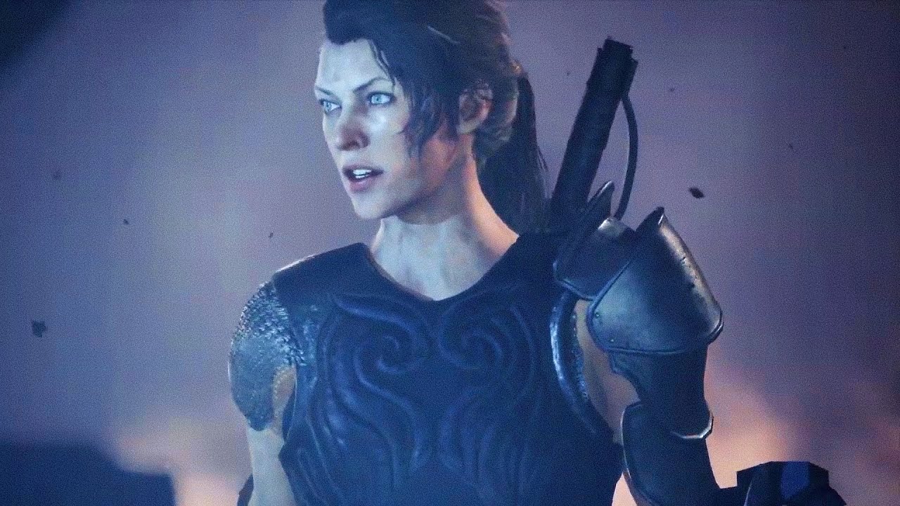 MHW: Iceborne x Monster Hunter Movie - Black Diablos Quest - Artemis Alpha Set (Insect Glaive)