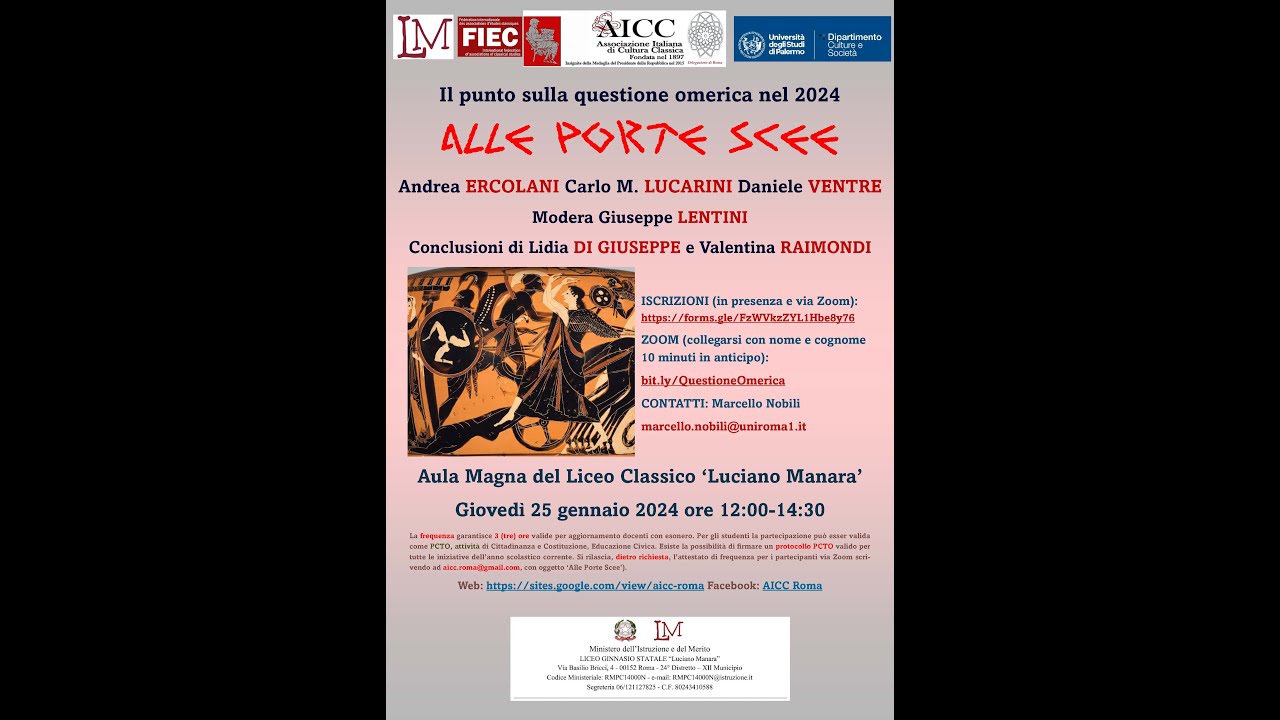 AICC Roma - Alle Porte Scee - 25 gennaio 2024