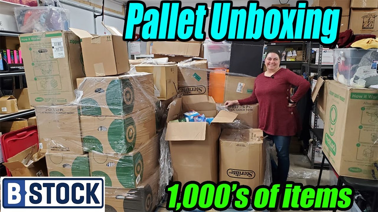 Pallet Unboxing - 1,000's of Items - What did I Get? - So Many things! - Online Reselling