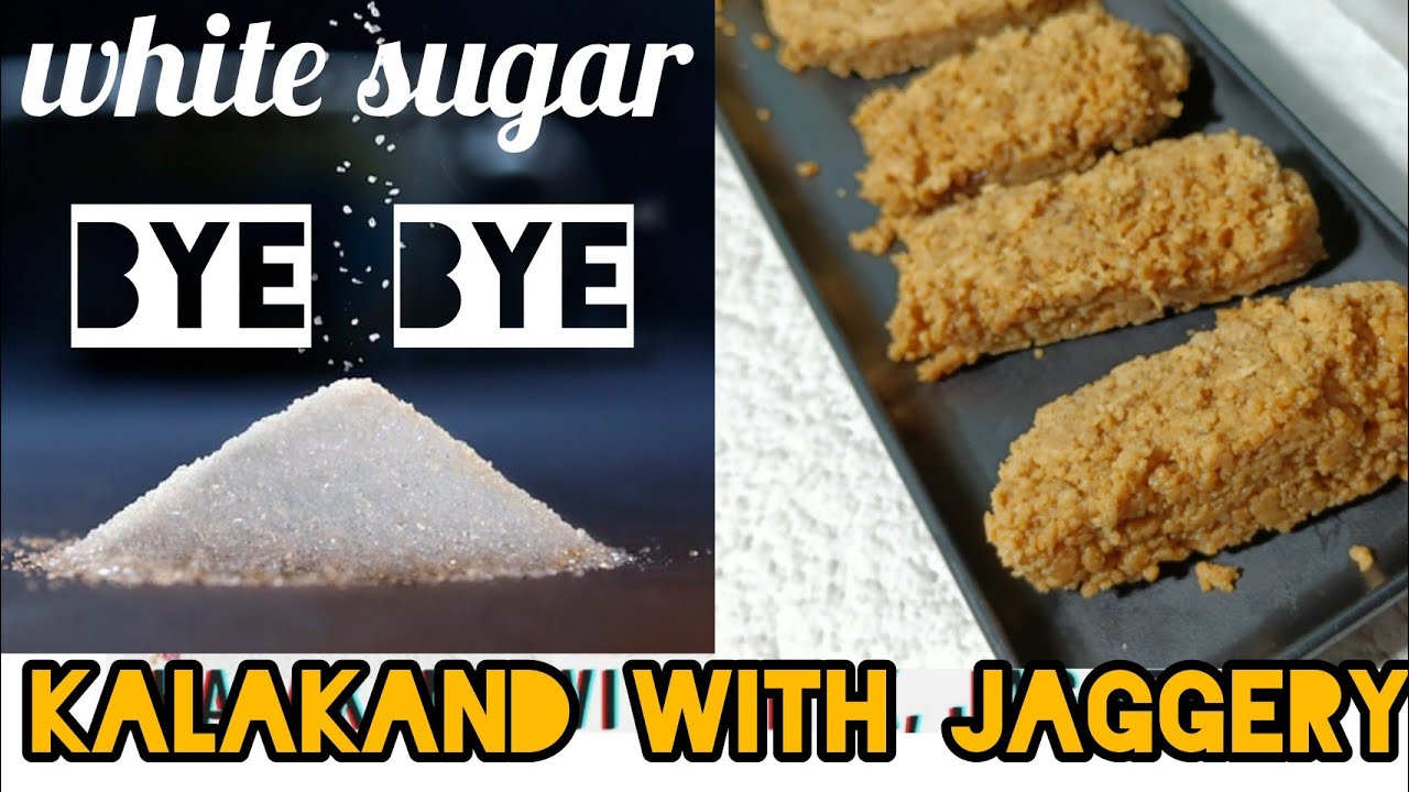 How TO Make Kalakand With Jaggery, Milk and Curd [Jaggery Sweet Recipes for DIWALI]