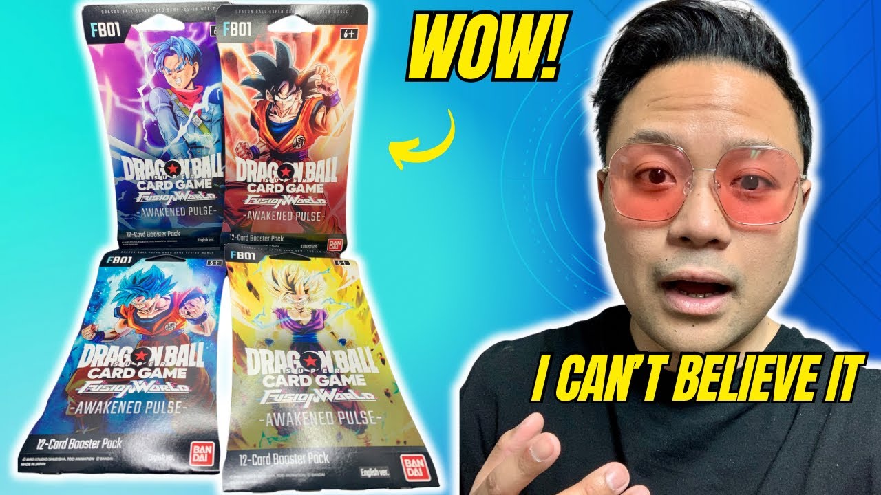 Did That Just Happen?! Dragon Ball Super Fusion World Awakened Pulse Target Sleeved Blister Packs!