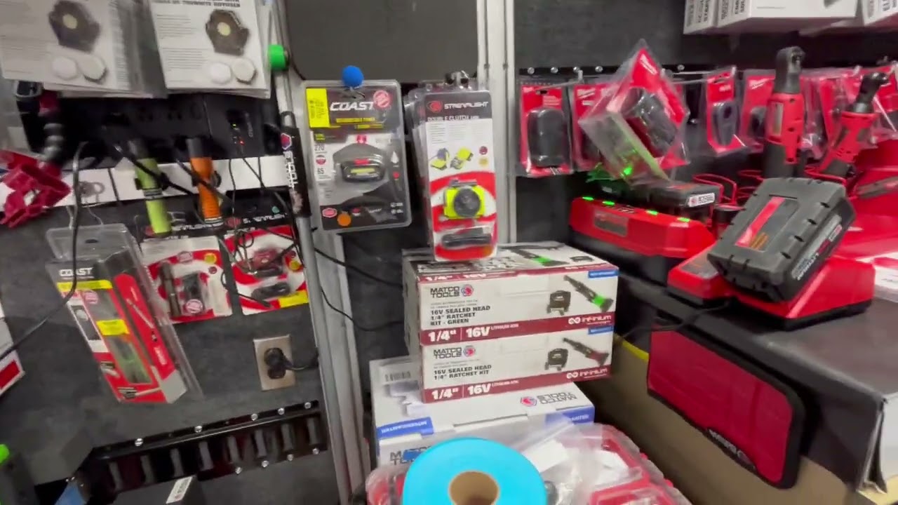 Tool Truck Matco Tools Apple Valley, CA Truck Tour and Promo Give-a-way