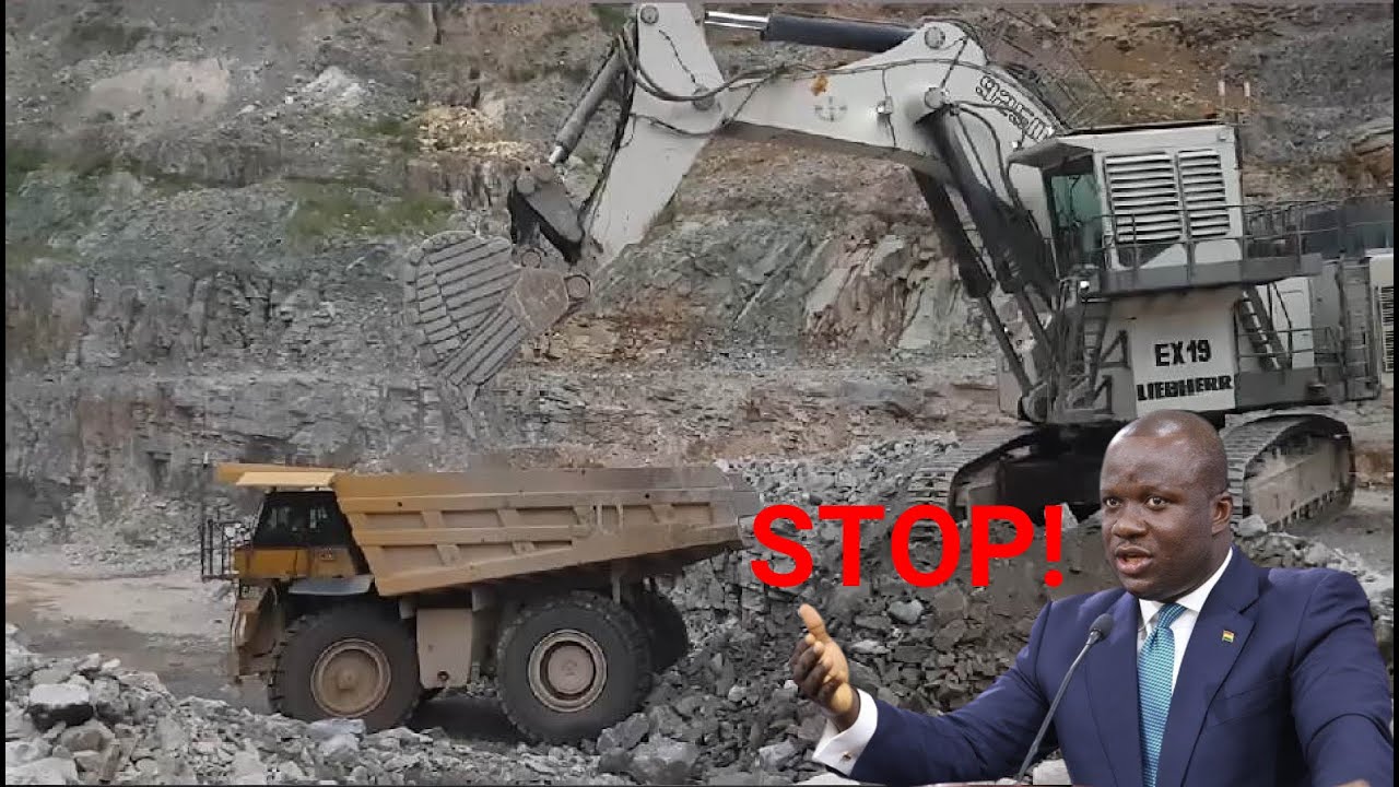 Ghana is Finally blocking exportations of Most Raw minerals resources