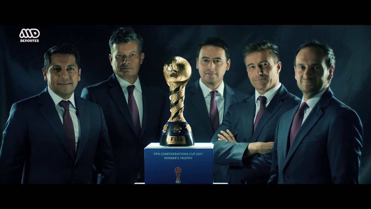 La copa confederaciones se vive en Mega / Mega Deportes