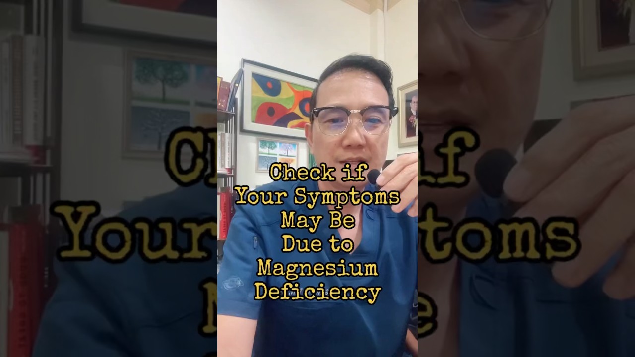 Are Your Symptoms Related to Magnesium Deficiency? #magnesium #neuropathy #cramps #docgerrytan