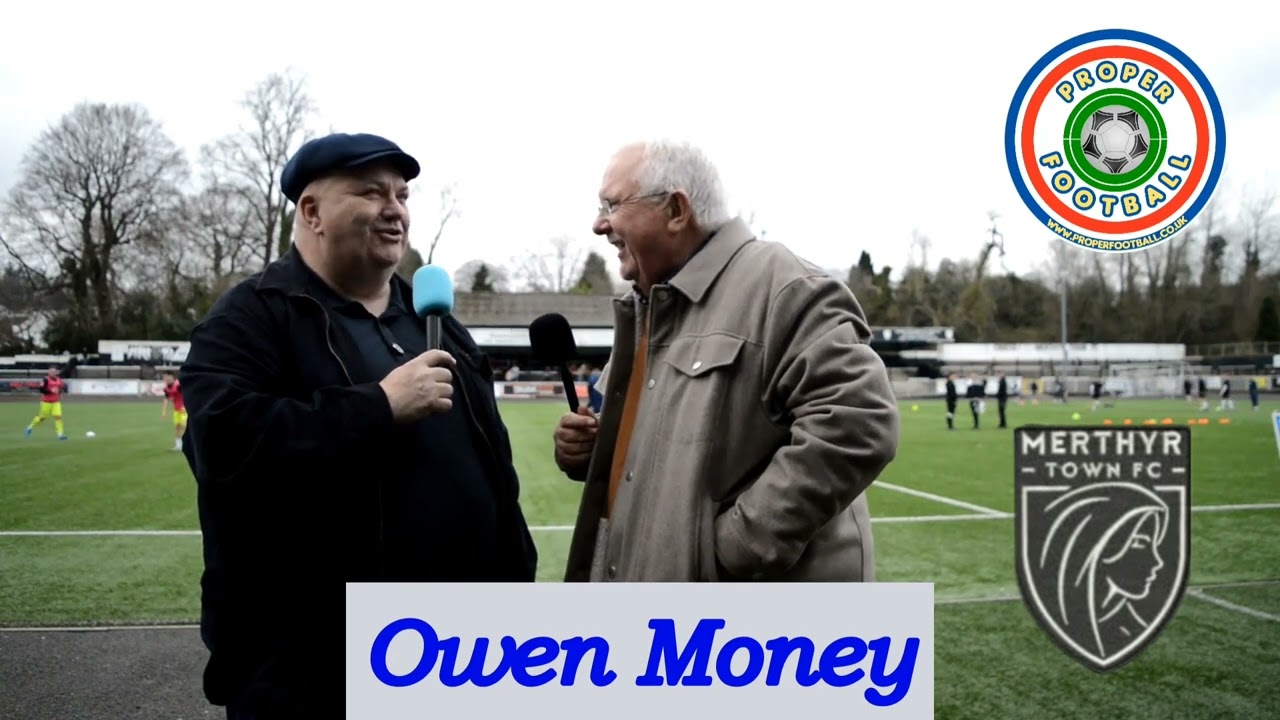 NON-LEAGUE FANS - Merthyr Town - Owen Money #nonleague #merthyrtown #OwenMoney #nonleaguefootball