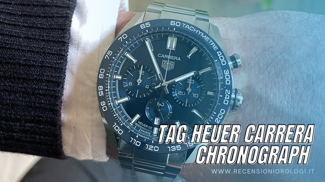 Tag Heuer Carrera Chronograph: Recensione, opinioni e prezzo