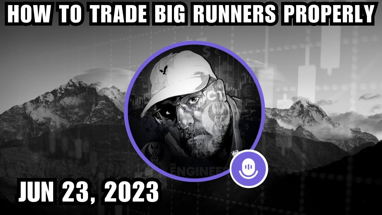 ICT Twitter Space | How To Trade Big Runners Properly - June 23, 2023
