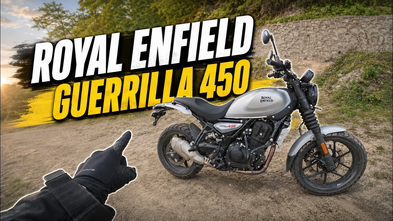 Royal Enfield Guerrilla 450 ride in Nepal | First Ride Experience 