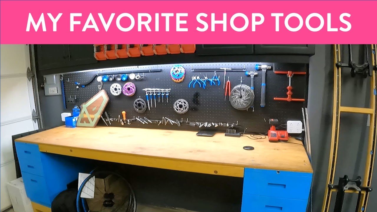 A Tour of My Bike Shop/Recording Studio - Favorite Tools, Setup, Parts, and Lubricants