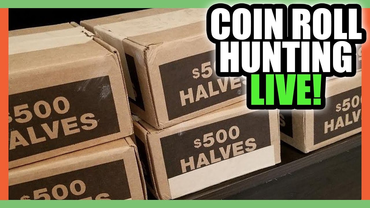 ERROR COINS AND HUNTING FOR SILVER COINS!! COIN ROLL HUNTING LIVE STREAM