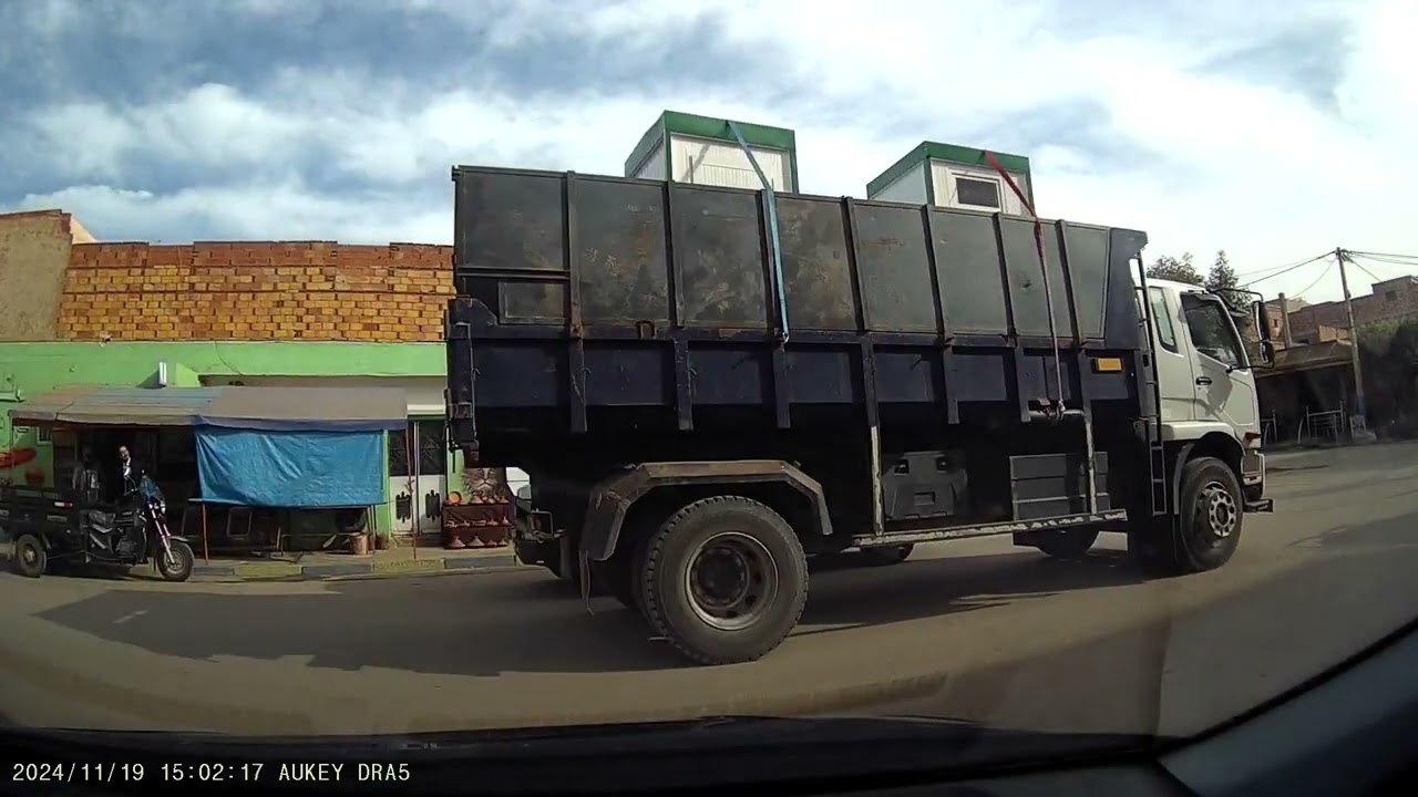 driving a car in morocco Boudinar temsamane nador بودينار