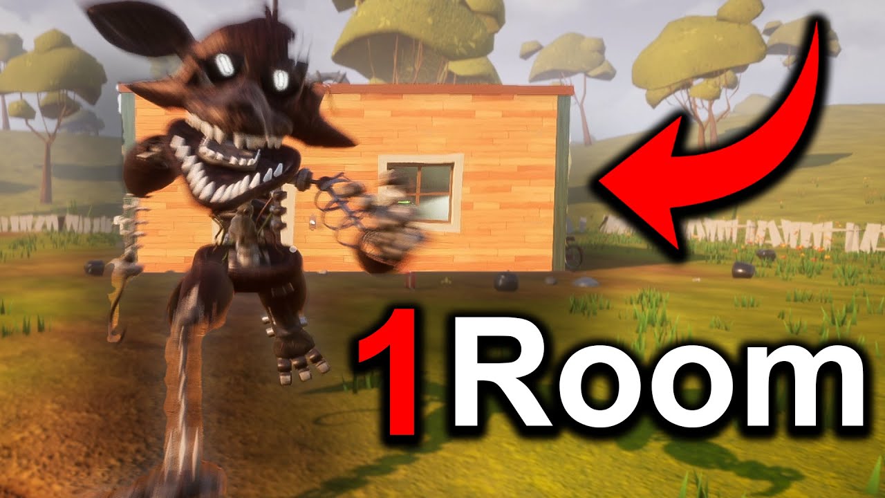 IGNITED FOXY Hello Neighbor, but the House Is Just ONE Room