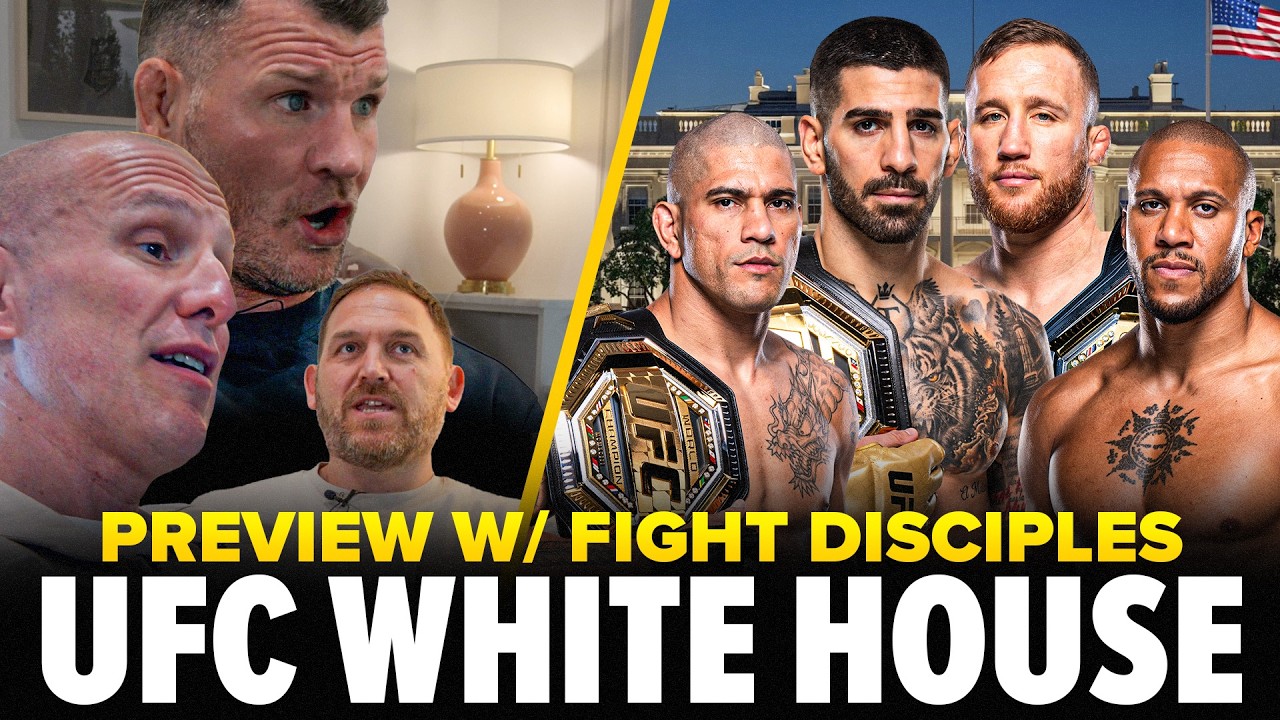 UFC White House: Topuria vs Gaethje / Pereira vs Gane | Full Card Breakdown w/ Fight Disciples
