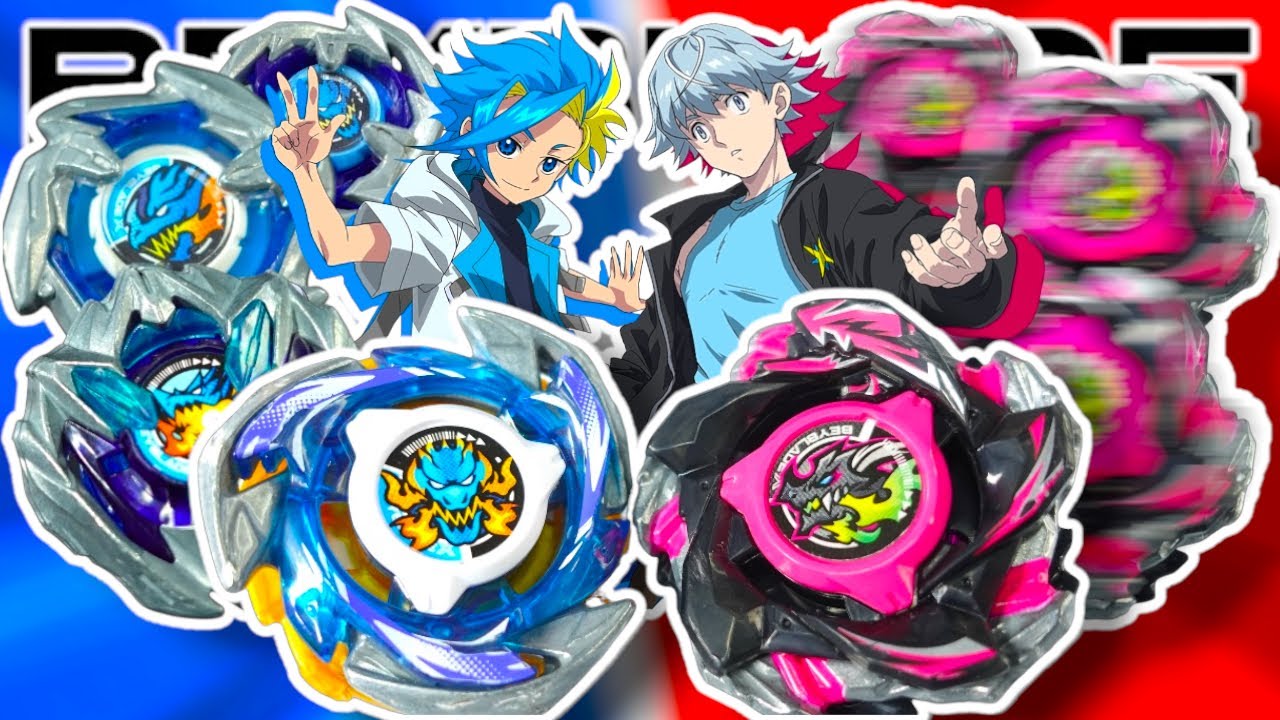 BAHAMUT BLITZ vs ALL DRAN BEYS | Jaxon Cross VS One Cross | BEYBLADE X