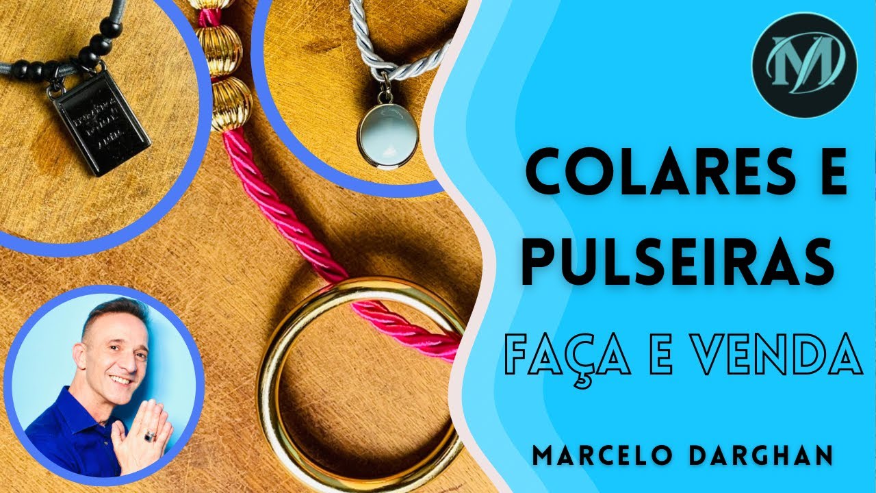 Crie suas próprias pulseiras e colares com cordão de São Francisco e Elásticos