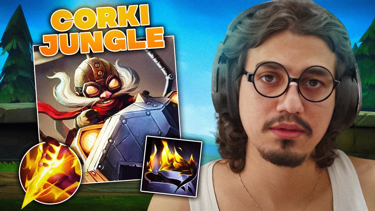 A REVOLUCION&Aacute;RIA CI&Ecirc;NCIA DO CORKI JUNGLE 98,2% DE GANK