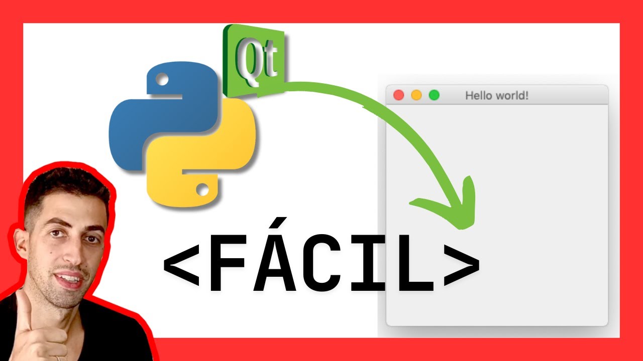 Tutorial PyQt5 en Python. Fácil y Rápido