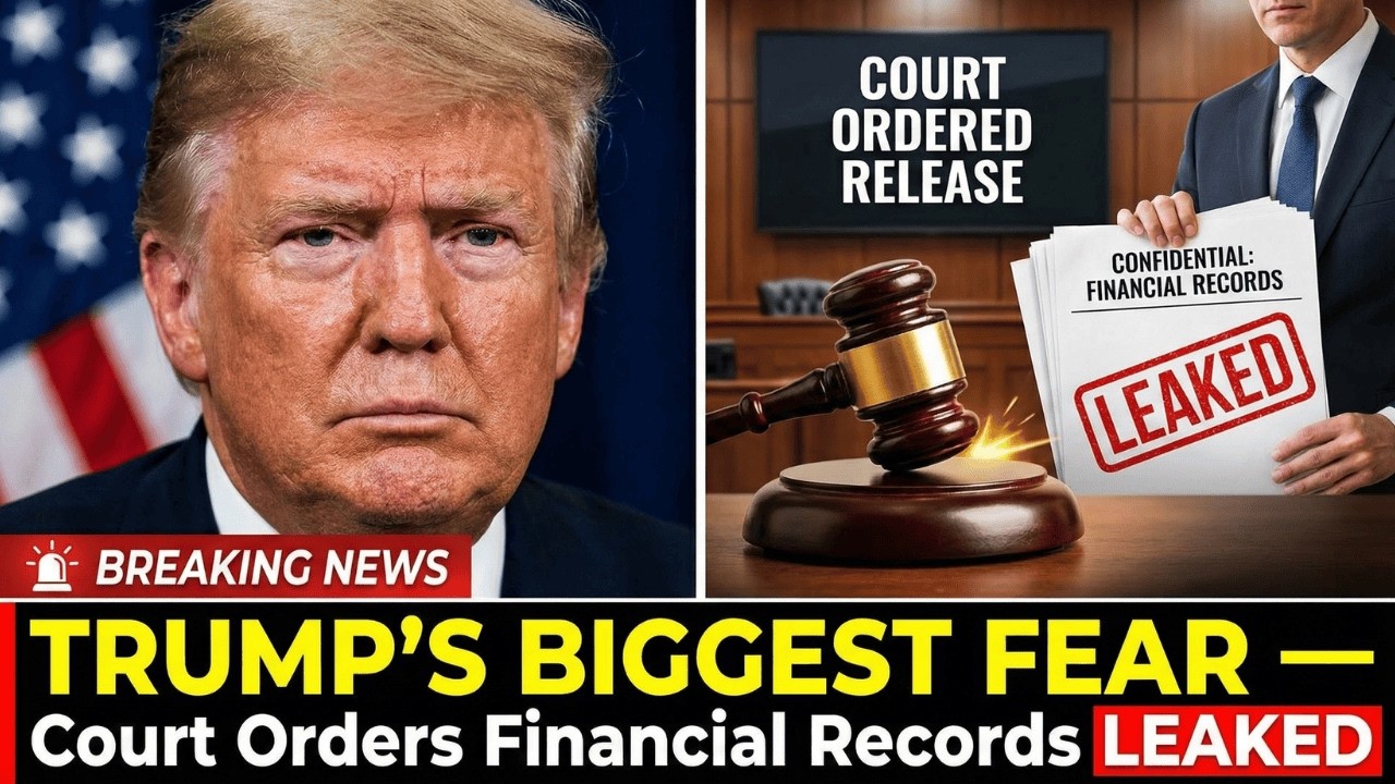 TRUMP’S BIGGEST FEAR — Court Orders Financial Records LEAKED